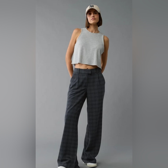 American Eagle Outfitters Pants - Plaid Trousers